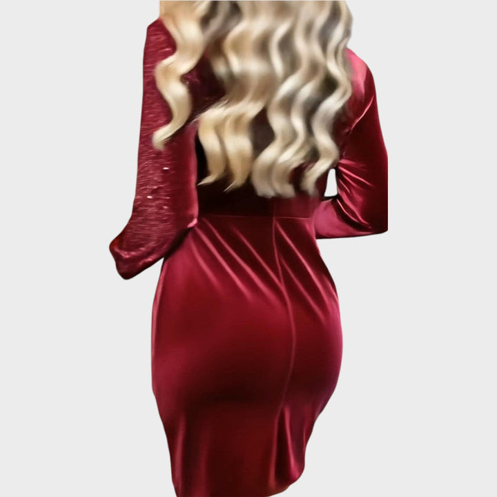 Teresa – Třpytivé midi šaty