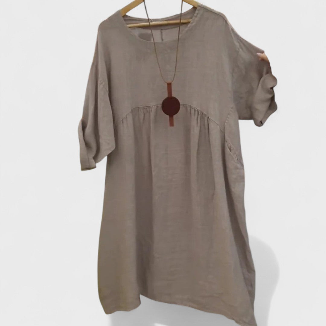 Mandira - Bavlněné a lněné Šaty