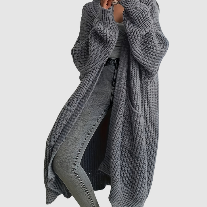 Marie – Pohodlný dlouhý kardigan