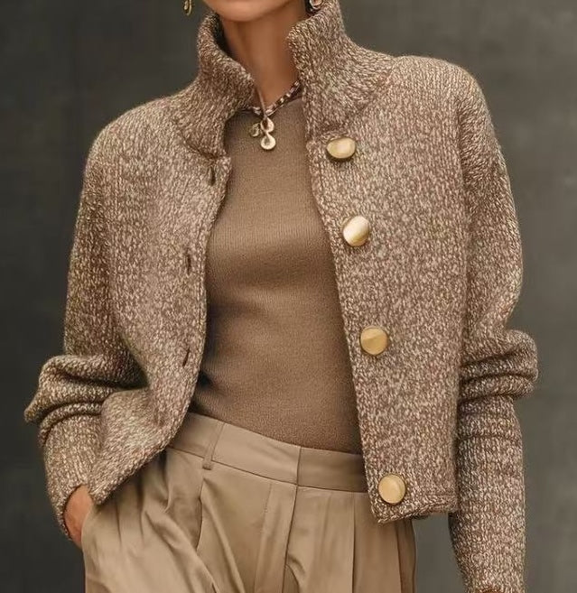 ADELINE | Vypasovaná bunda z vlněné směsi