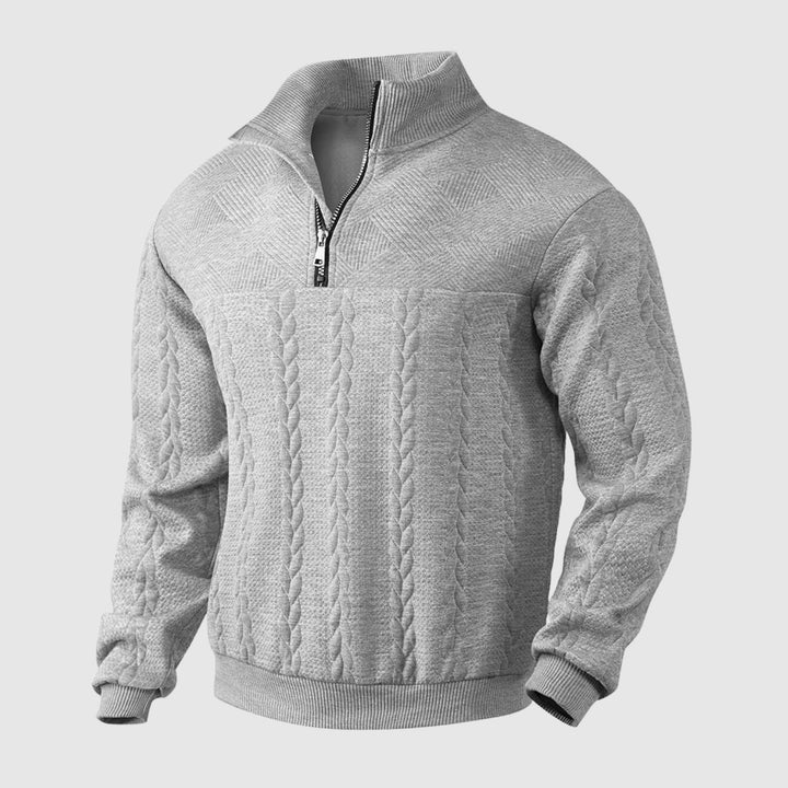 Perla – Prémiový svetr se čtvrtinovým zipem