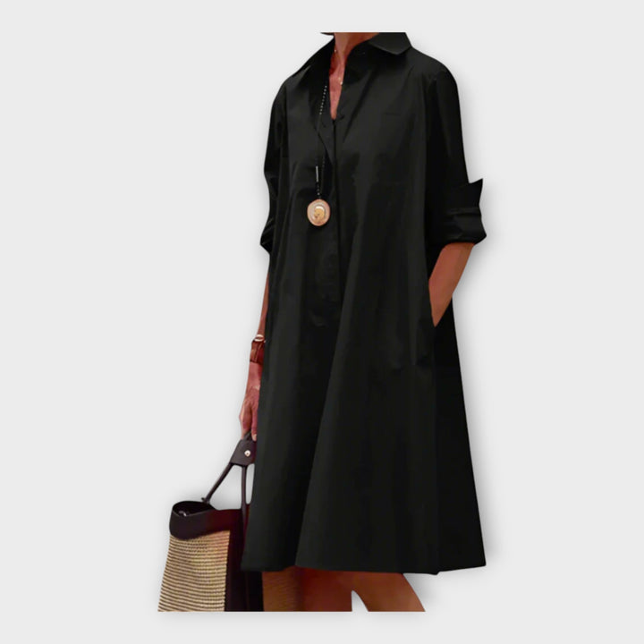 Elegantní polo šaty z prémiového materiálu