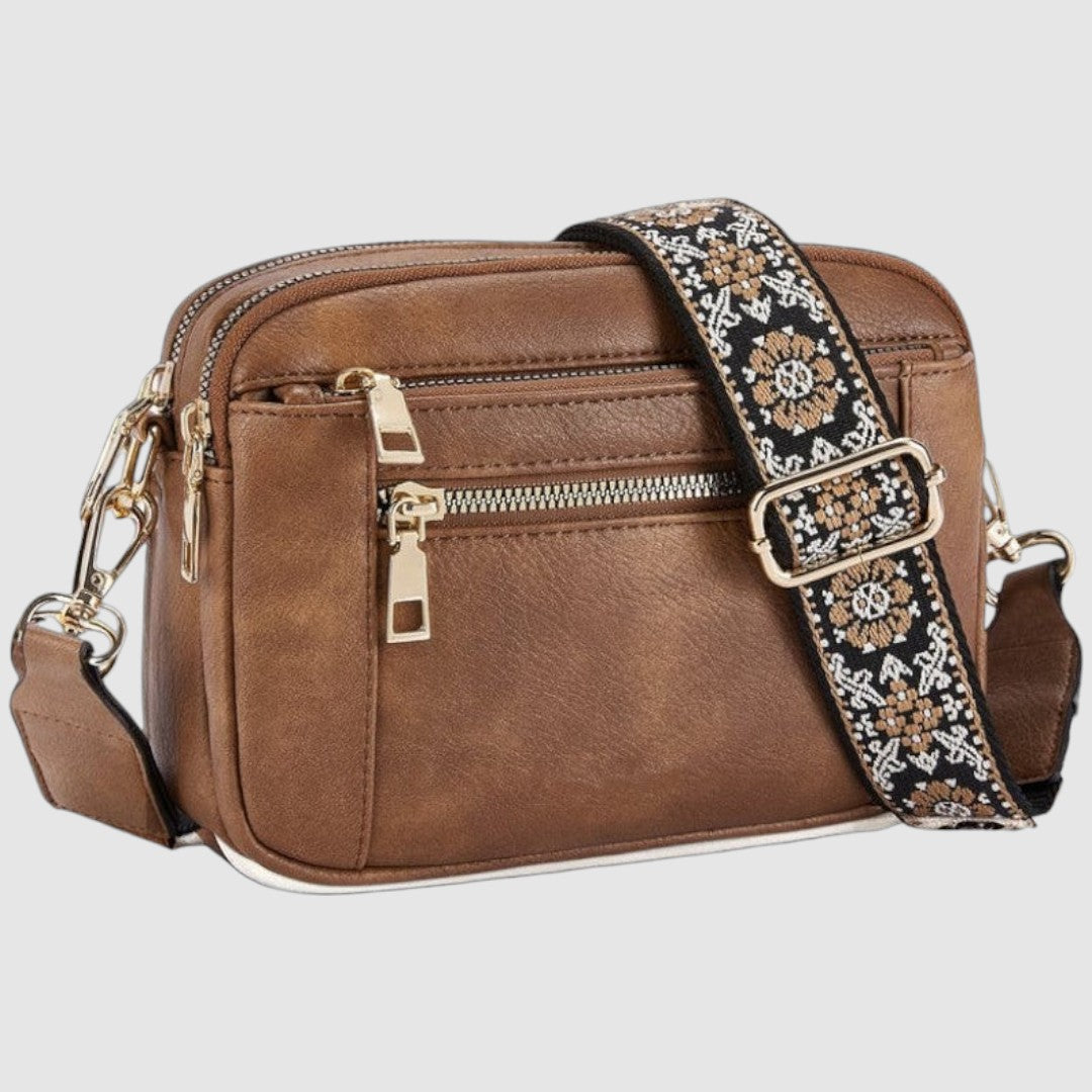 Štěpánka - Rafinovaná kožená taška přes rameno