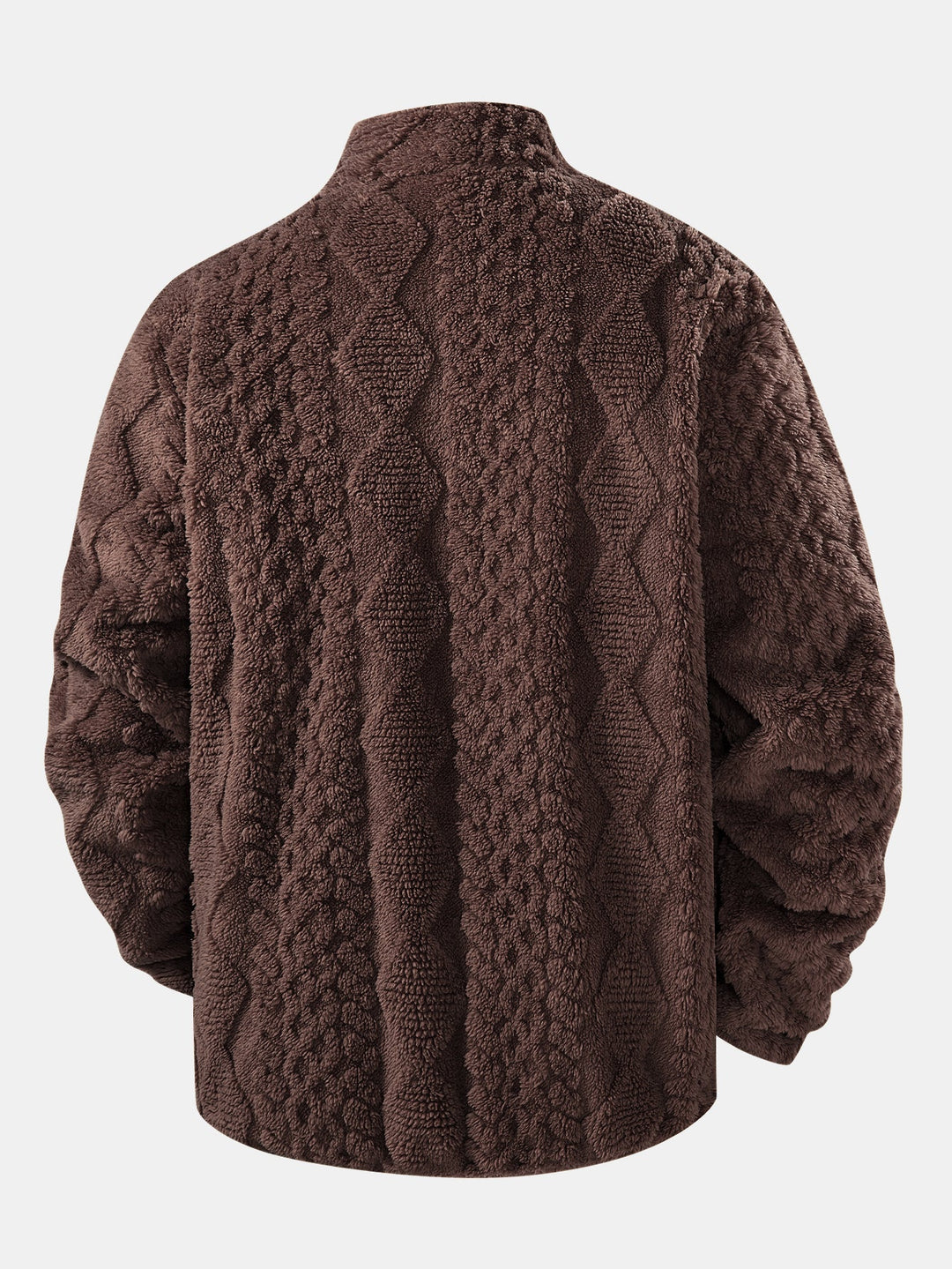 Levi – Pánská žakárová teddy bunda