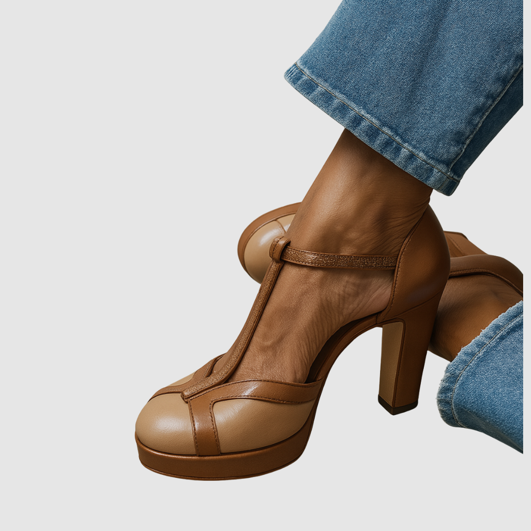 Amálie - Pumps s Páskem T-bar