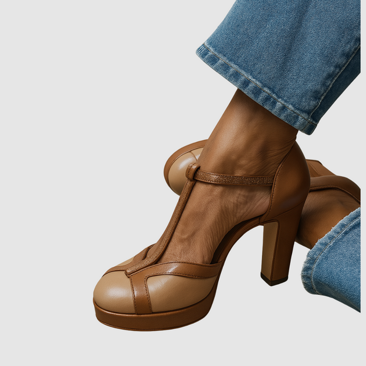 Amálie - Pumps s Páskem T-bar