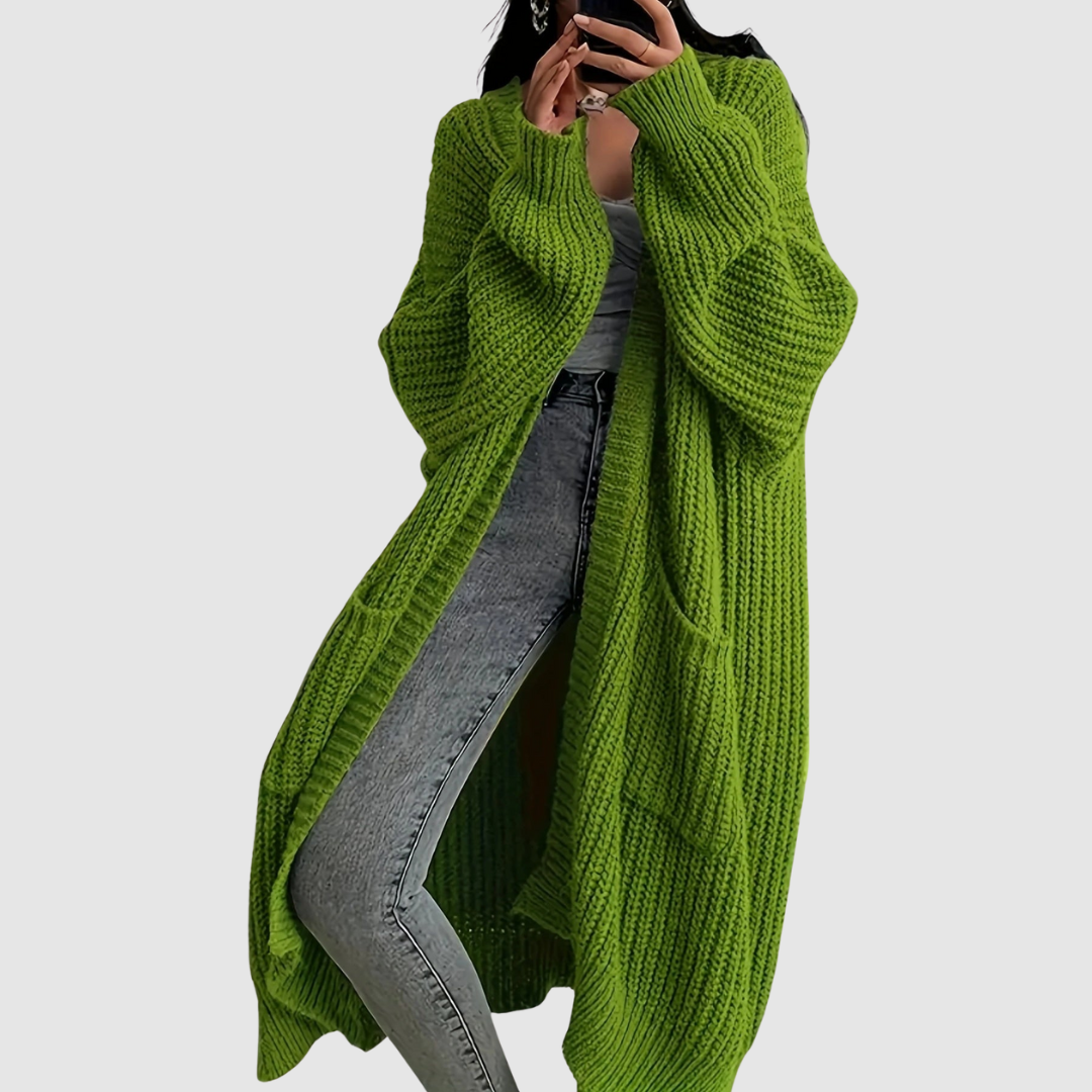 Marie – Pohodlný dlouhý kardigan