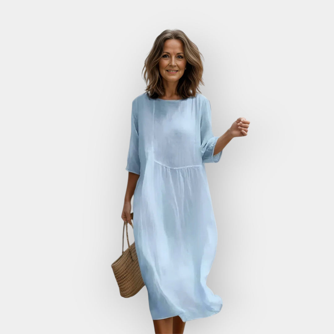 Šaty s Lichotivým Střihem pro Břicho