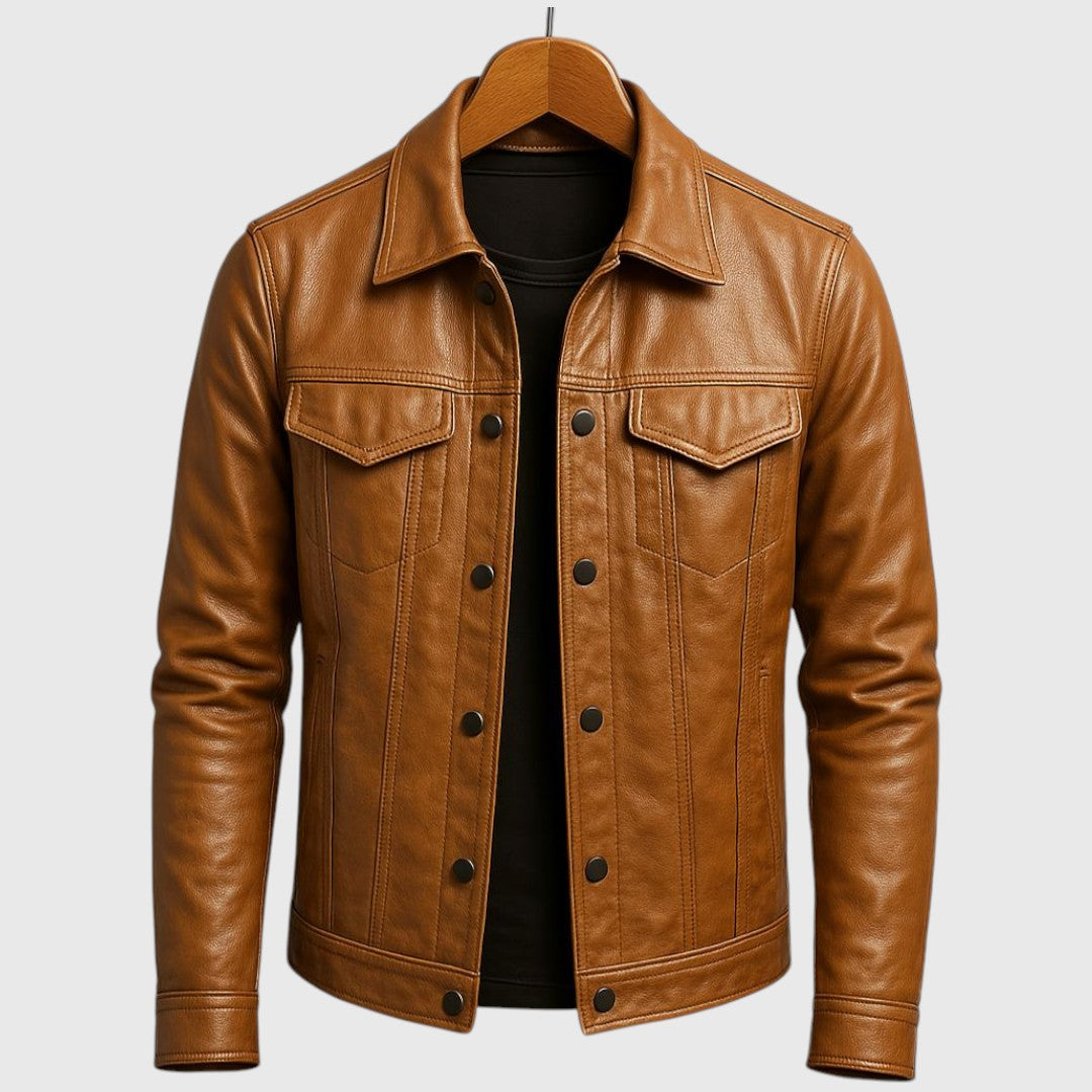 Cezary – Kožená bunda Rider