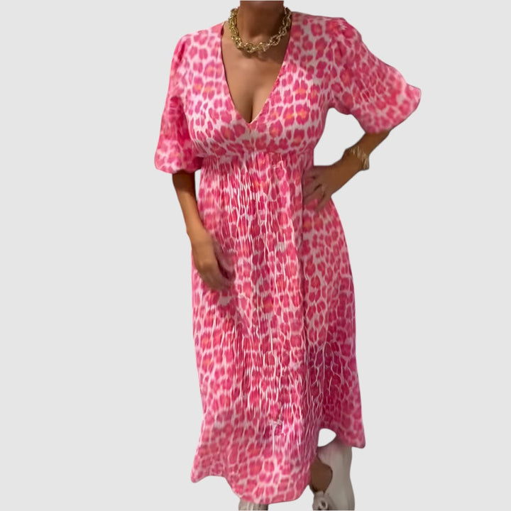 Adriana - Vzdušné lněné šaty