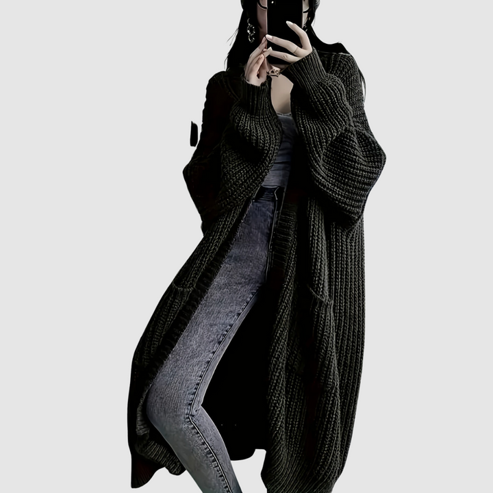 Marie – Pohodlný dlouhý kardigan