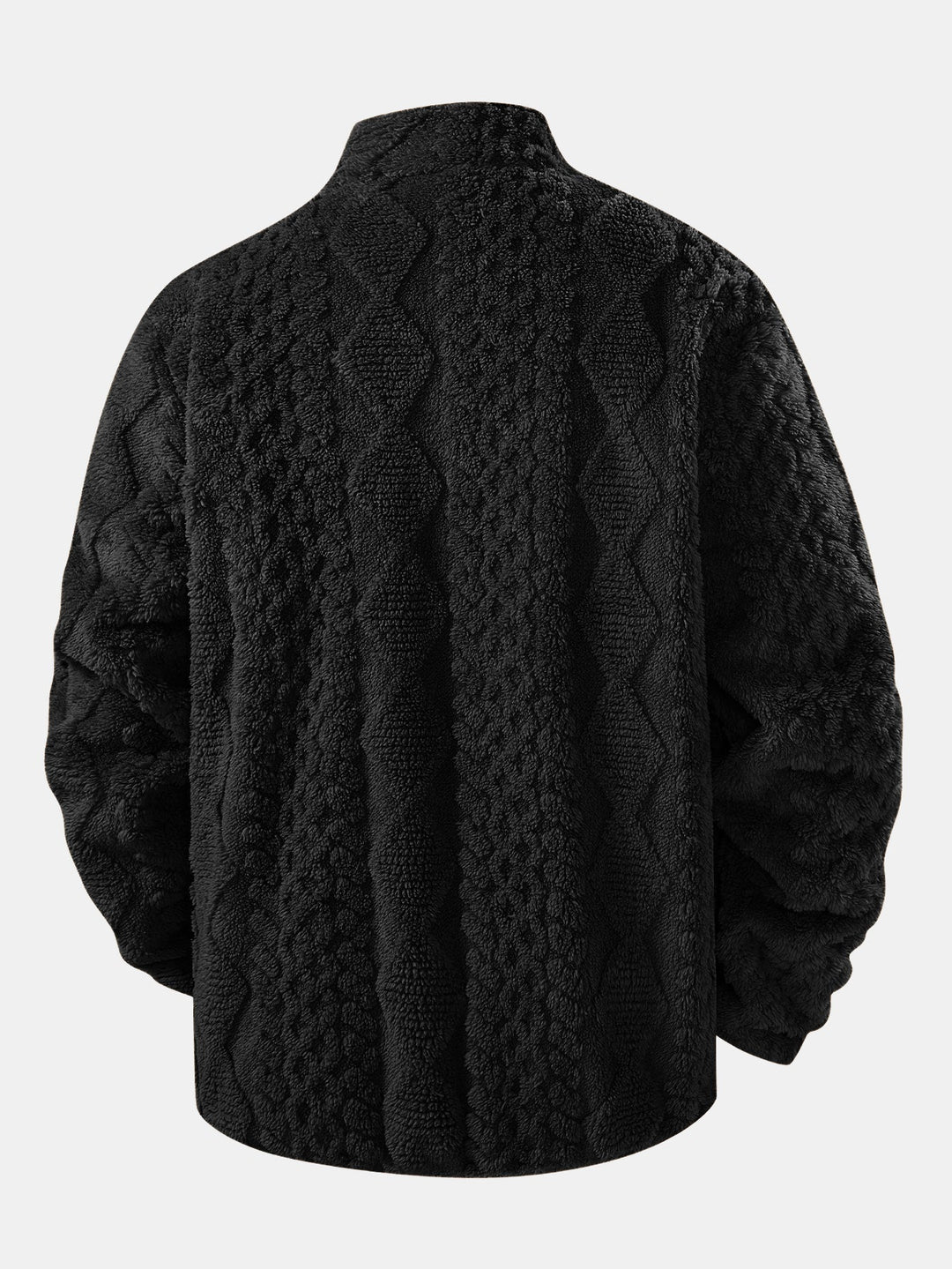 Levi – Pánská žakárová teddy bunda