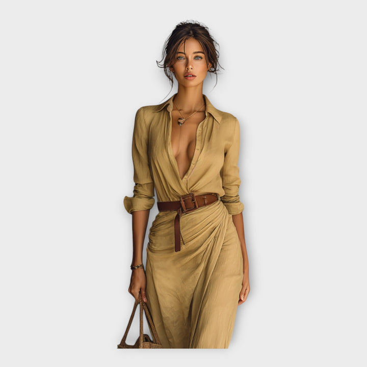 TEREZA - Měkké Lehké Elegantní Šaty