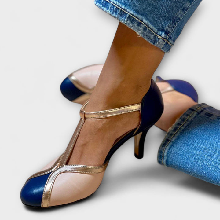 Nela - Elegantní dámské lodičky s páskem