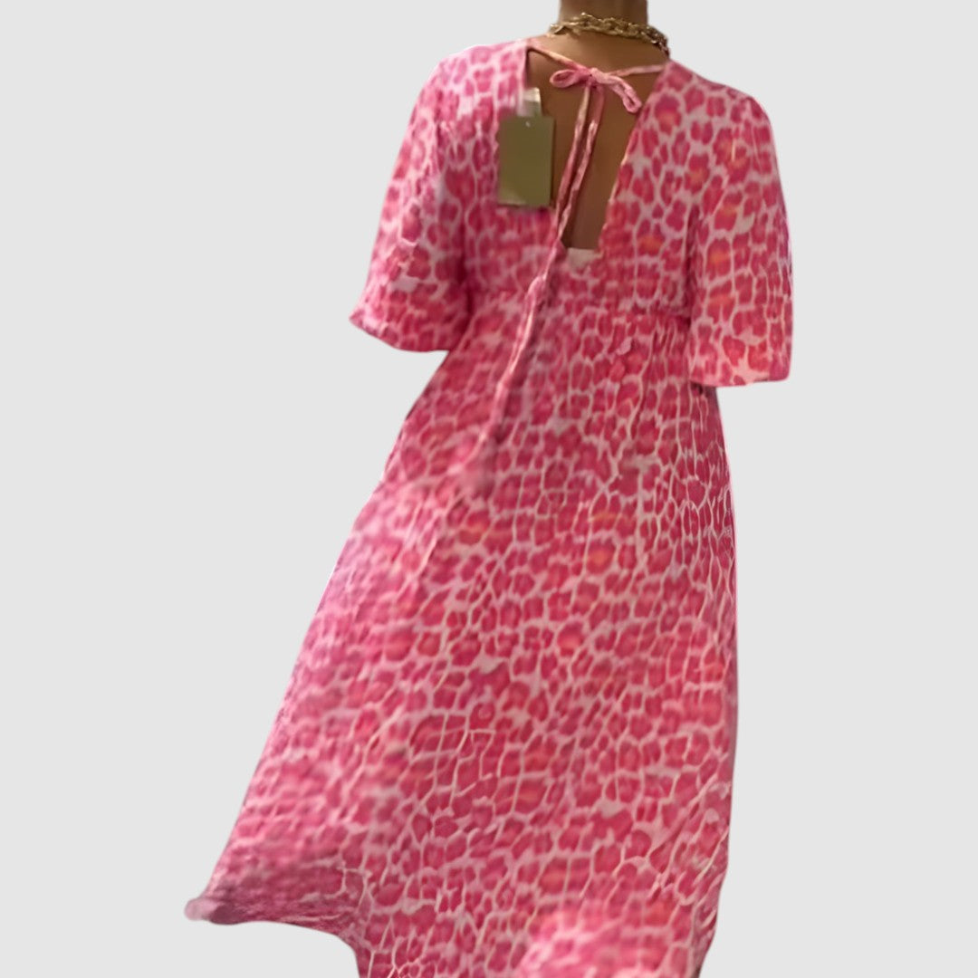 Adriana - Vzdušné lněné šaty