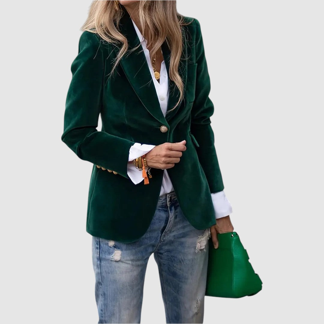 Natálie - Elegantní sametová bunda