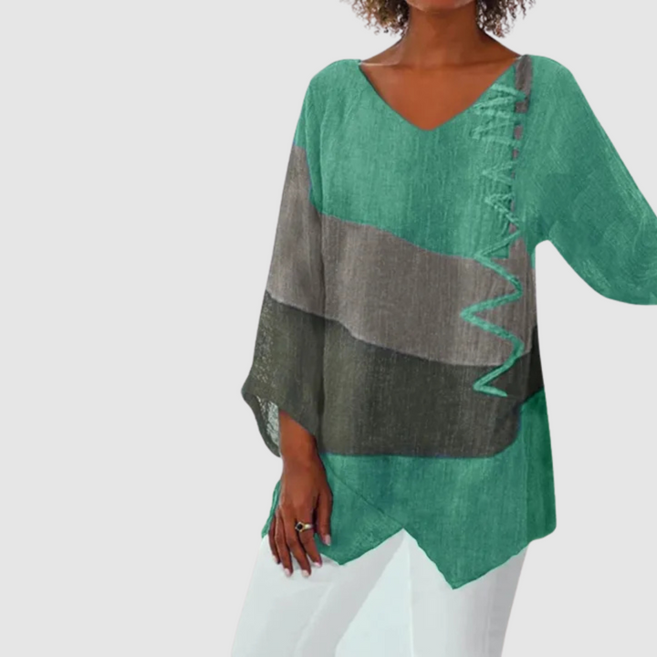 Lucie - Světr s výstřihem do V