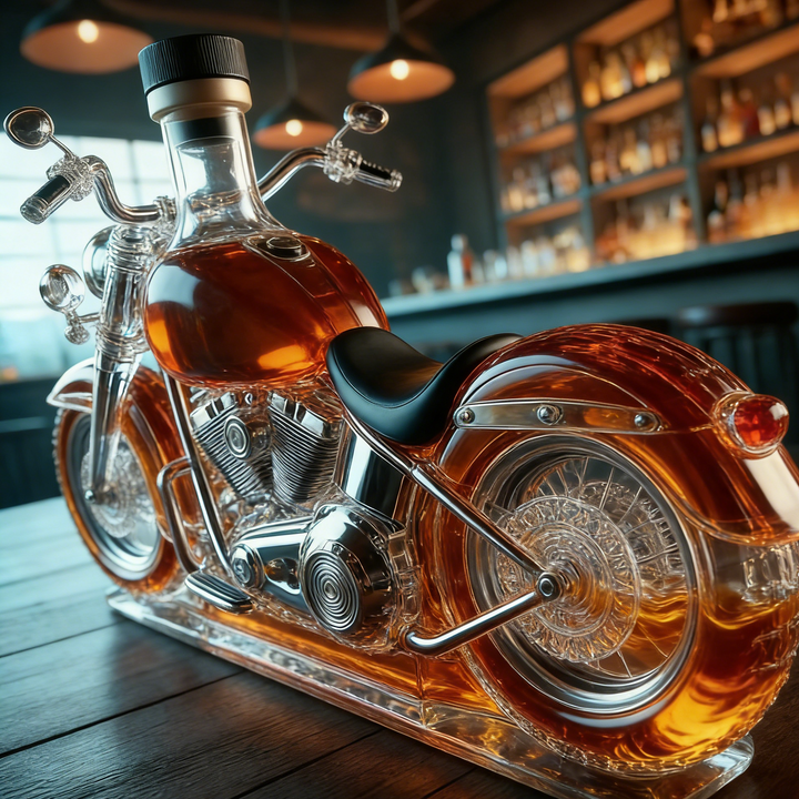 Whisky karafa motocyklová