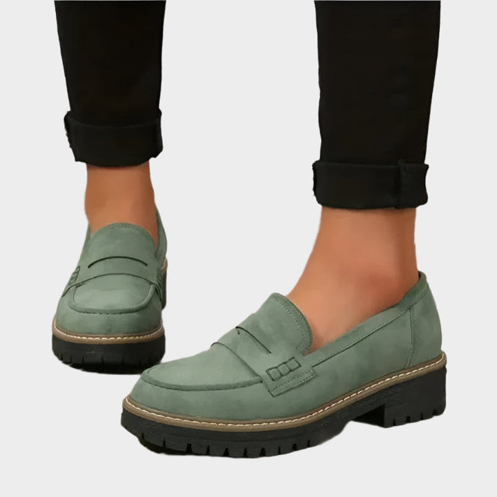 Alžběta - Mokasíny s tlustou podrážkou