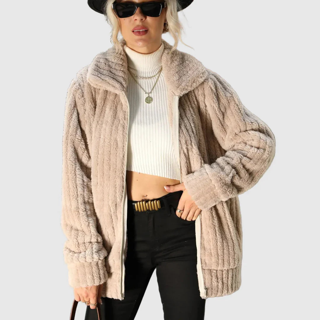 Ester - Elegantní kožená bunda