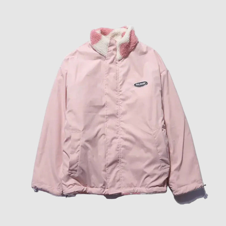 Adriana - Reverzibilní měkká srdíčková bunda