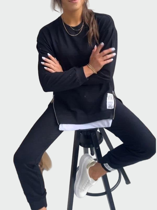 Anežka - Dámský pohodlný teplákový komplet