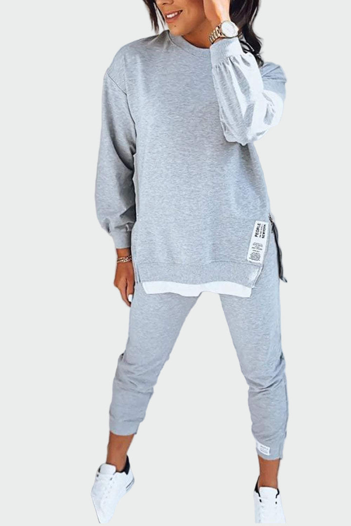 Anežka - Dámský pohodlný teplákový komplet