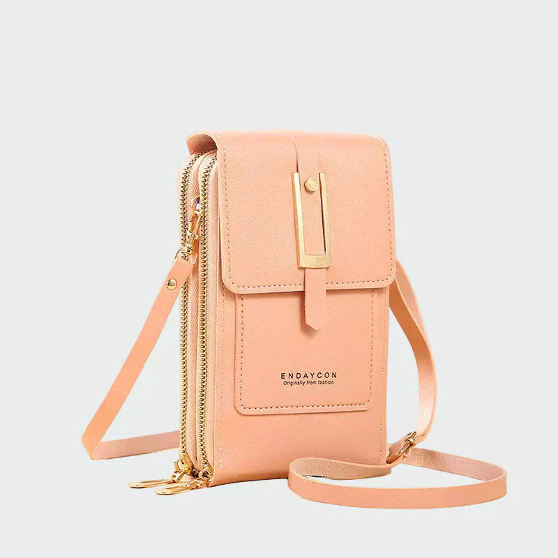 Elegantní kožená taška přes rameno